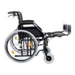 Manual Wheelchair with Removable Footrest - Görsel 3