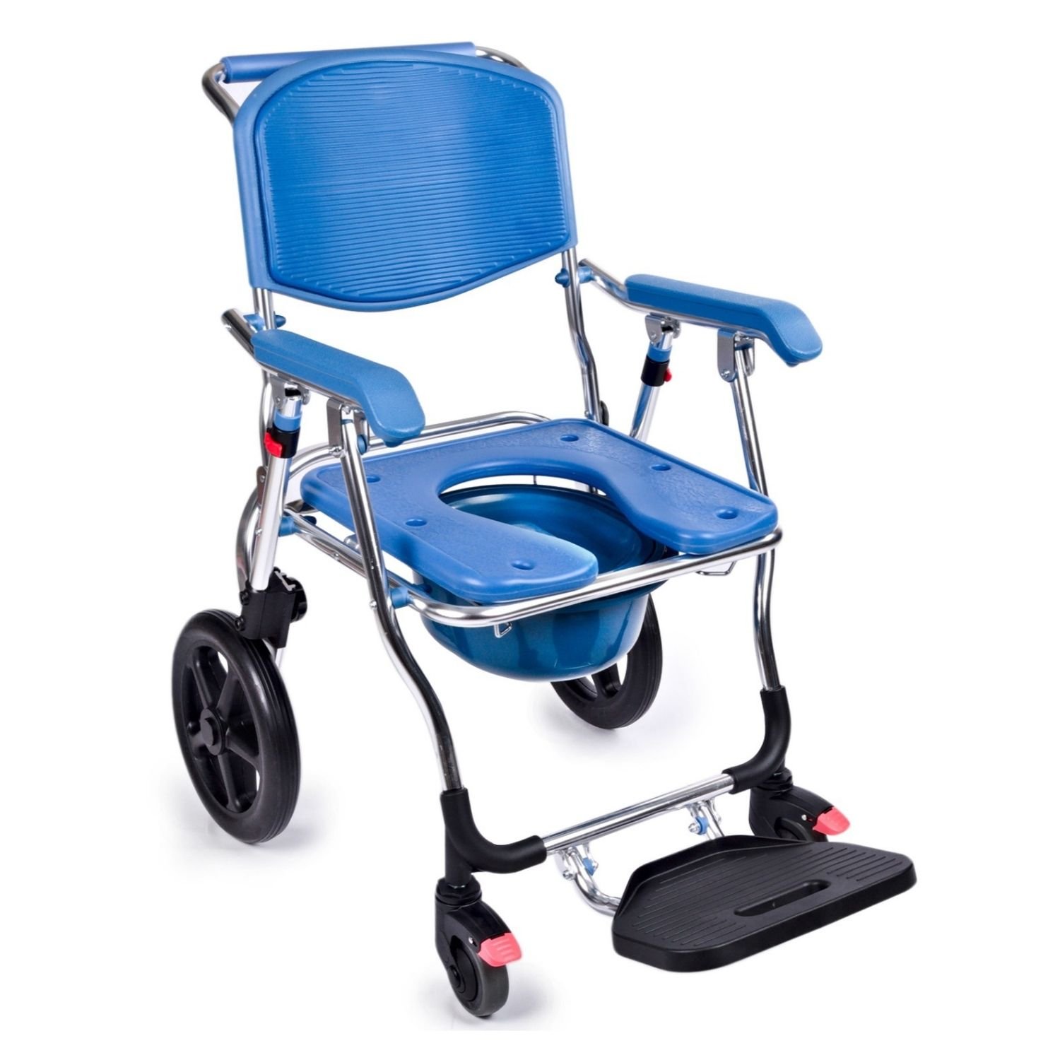 Tuvaletli tekerlekli sandalyenin çıkarılabilir lazımlığı