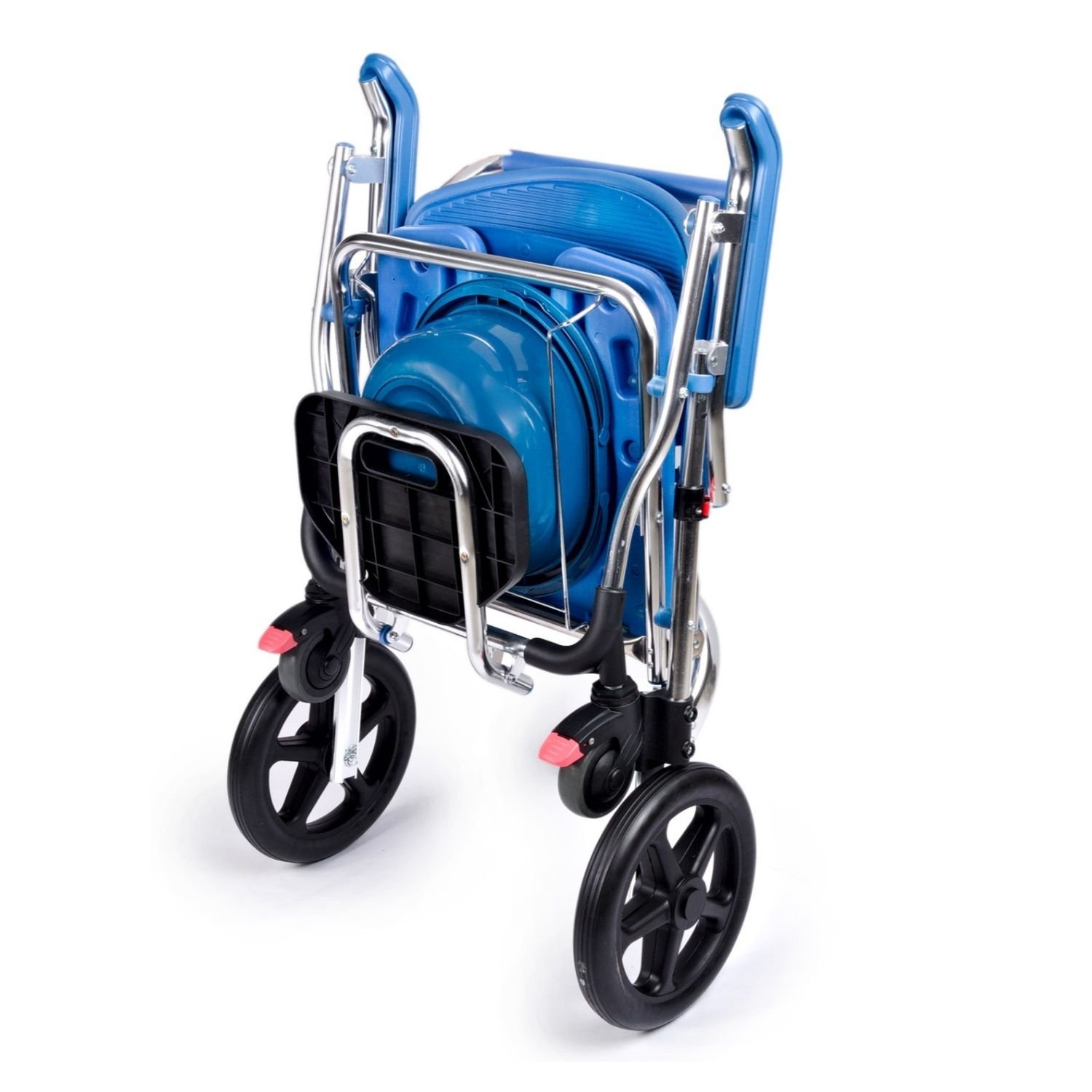 Hijyenik tekerlekli sandalyenin kilitlenebilir tekerleği